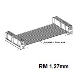 SM C01 RC5-1,27-10 2 B30-A-125mm - Schmid-M: SM C01 RC5-1,27-10 2 B30-A-125mm Anschluss Flachbandkabel 10Pin 2 * IDC Stecker, Typ A, RM2,1,27 Lnge L = 125mm